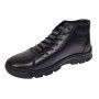 Ghete barbati din piele naturala de culoare neagra imblanite SPORT23N